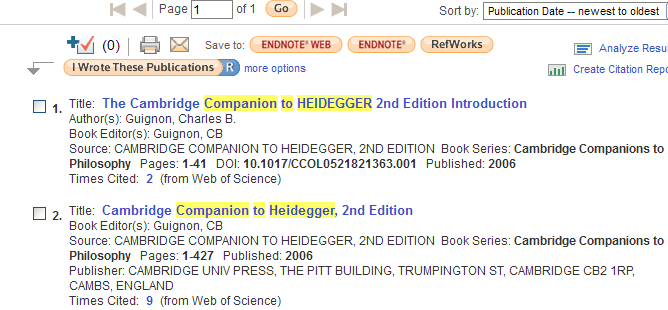 4. LIBROS 4.1 Book Citation Index Se accede desde la página web de la Biblioteca (http://biblioteca.ugr.