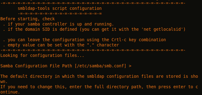 Antes de integrar SAMBA con LDAP vamos a hacer una copia de seguridad de nuestra base de datos. # slapcat l backup.ldif Donde l indica que es un archivo en formato.