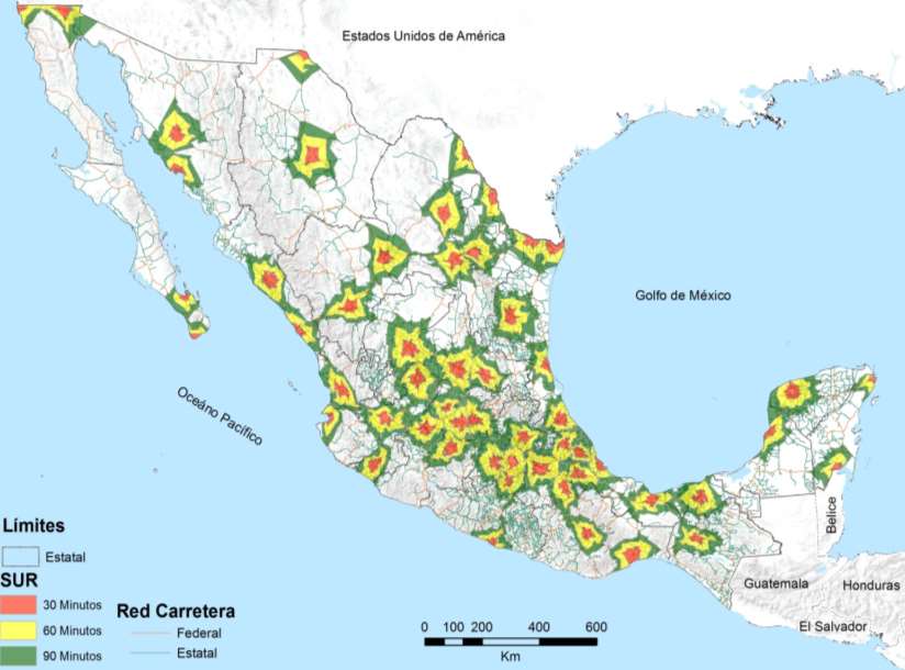 Sistemas Urbano Rurales -57- Mapa Digital de México Delimitación de polígonos
