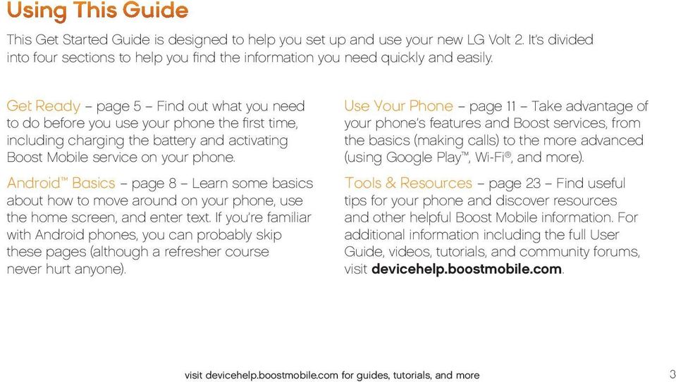 Android Basics page 8 Learn some basics about how to move around on your phone, use the home screen, and enter text.