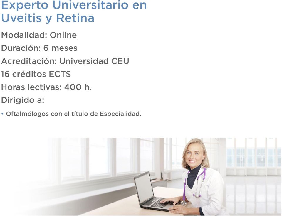 Universidad CEU 16 créditos ECTS Horas lectivas: