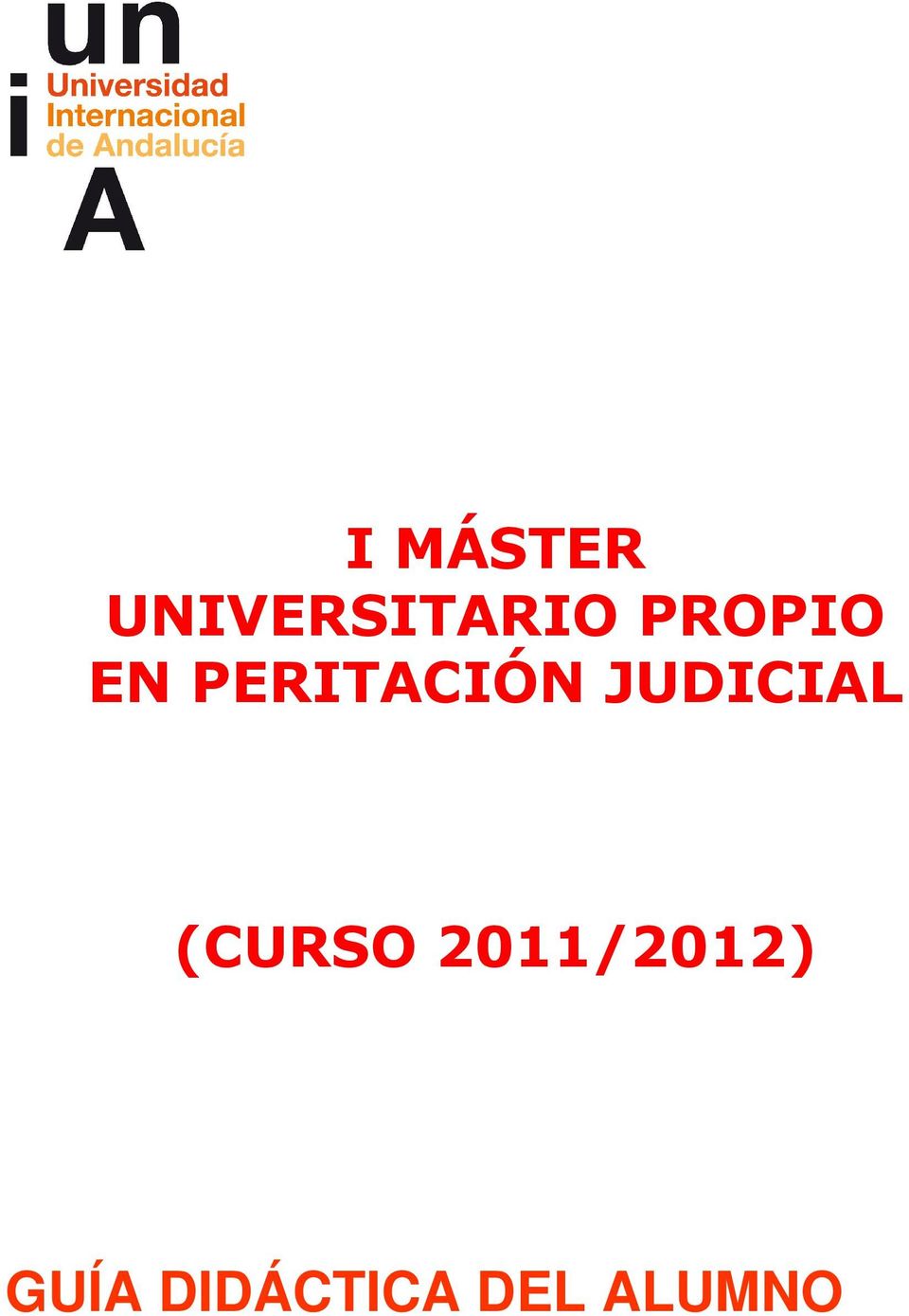 JUDICIAL (CURSO