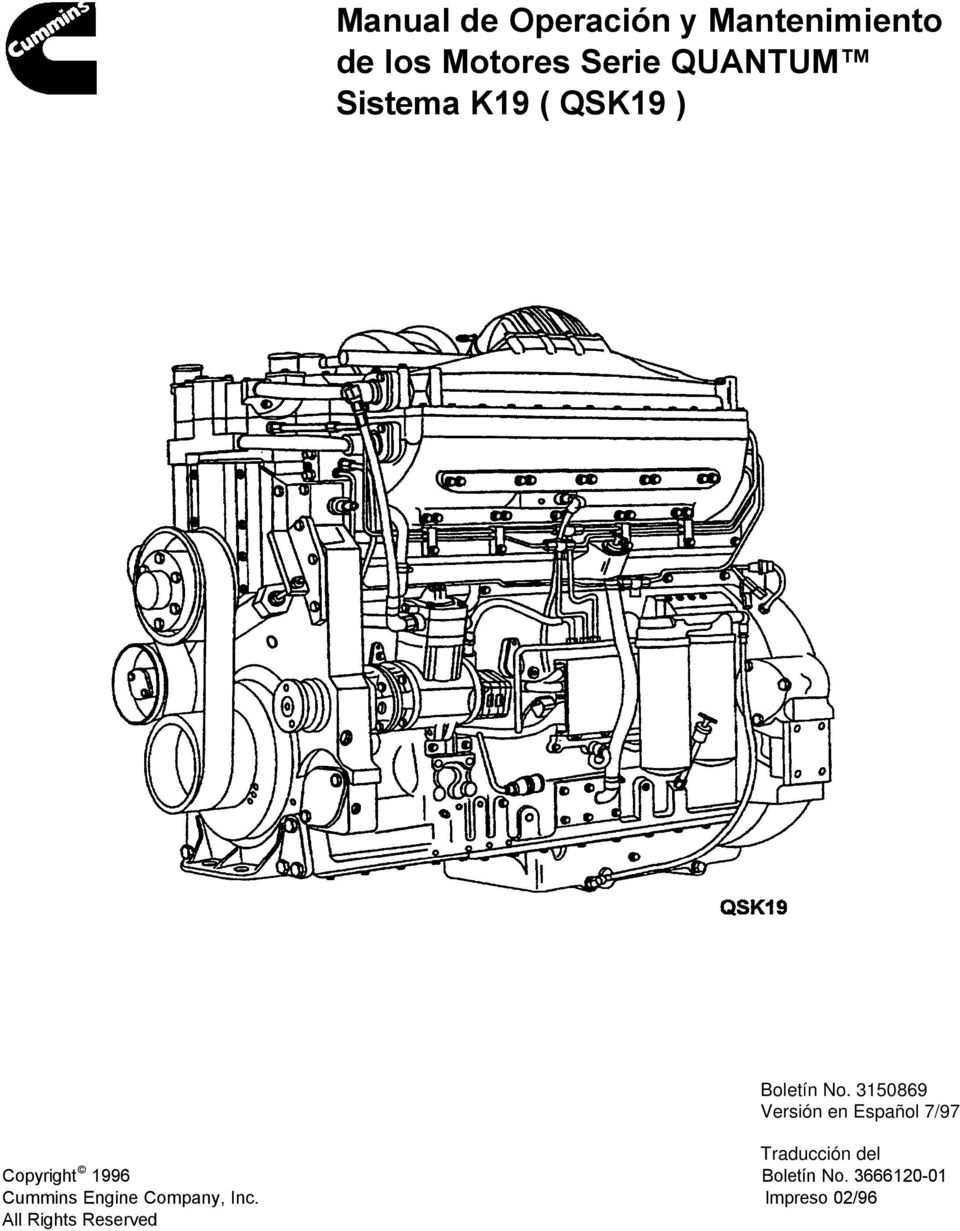 Copyright 1996 Cummins Engine Company, Inc.
