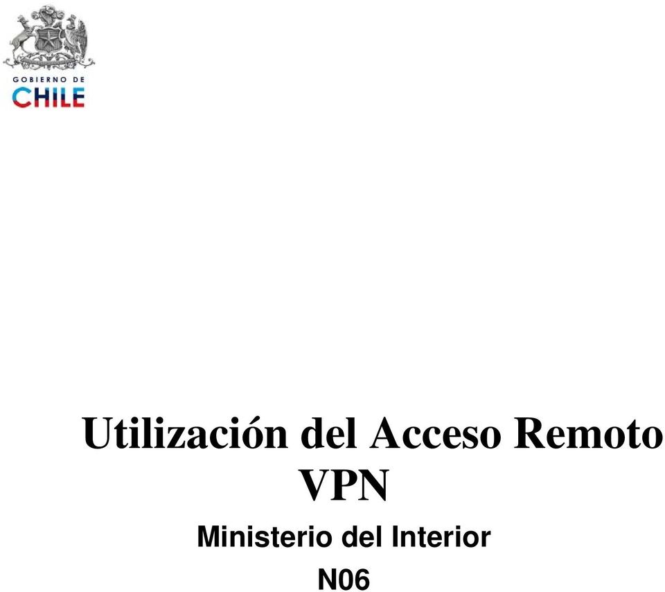VPN Ministerio
