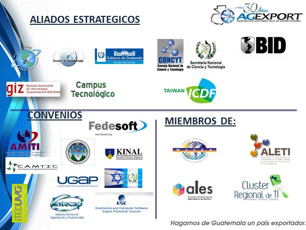 de AGEXPORT) y 35,000 empleos directos (Datos aproximados) Mercados de exportación: Centroamérica,