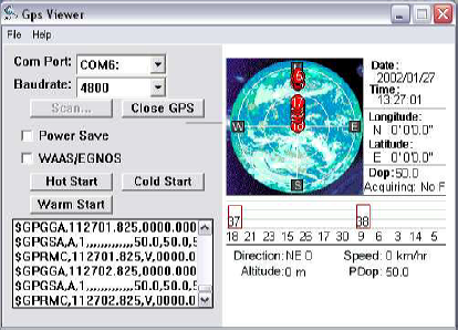 GPGSV: Satellites in View Campo Unidad Descripción $GPGSV Cabecera mensaje 2 Numero de mensajes total (1-3) 1 Numero de mensaje (1-3) 07 Satélites a la vista 05 Id Satélite (canal 1) 85 grados