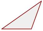 Triángulo obtusángulo Un ángulo obtuso. El que más nos va a importar será el triángulo rectángulo. Se caracteriza por tener un ángulo recto, es decir, un ángulo que mide 90º.