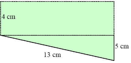GEOMETRÍA PLANA 46. La diagonal de un rectángulo mide 8 cm y uno de sus lados mide 2 cm. Calcula su área. 47.