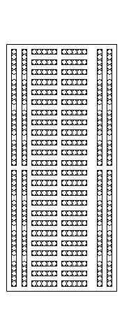 al terminal introducido, esta placa metálica conecta internamente varios puntos según se indica en la figura 2, la cual se muestra a continuación: Puntos conectados longitudinalmente Puntos