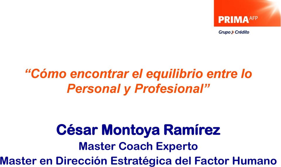 Ramírez Master Coach Experto Master en