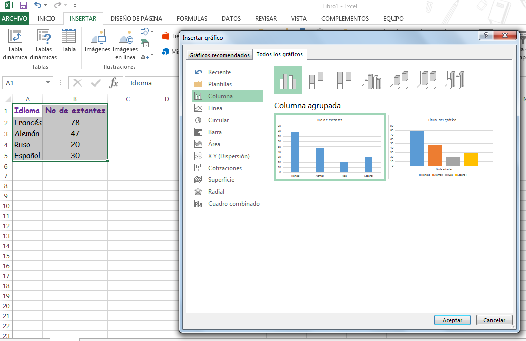 Hoja de Cálculo - Gráficas Tipos de gráficas Ciclo 3 Grado sugerido 5º La hoja de cálculo (Microsoft Office Excel) admite muchos tipos de gráficos para ayudarte a mostrar datos de forma comprensible