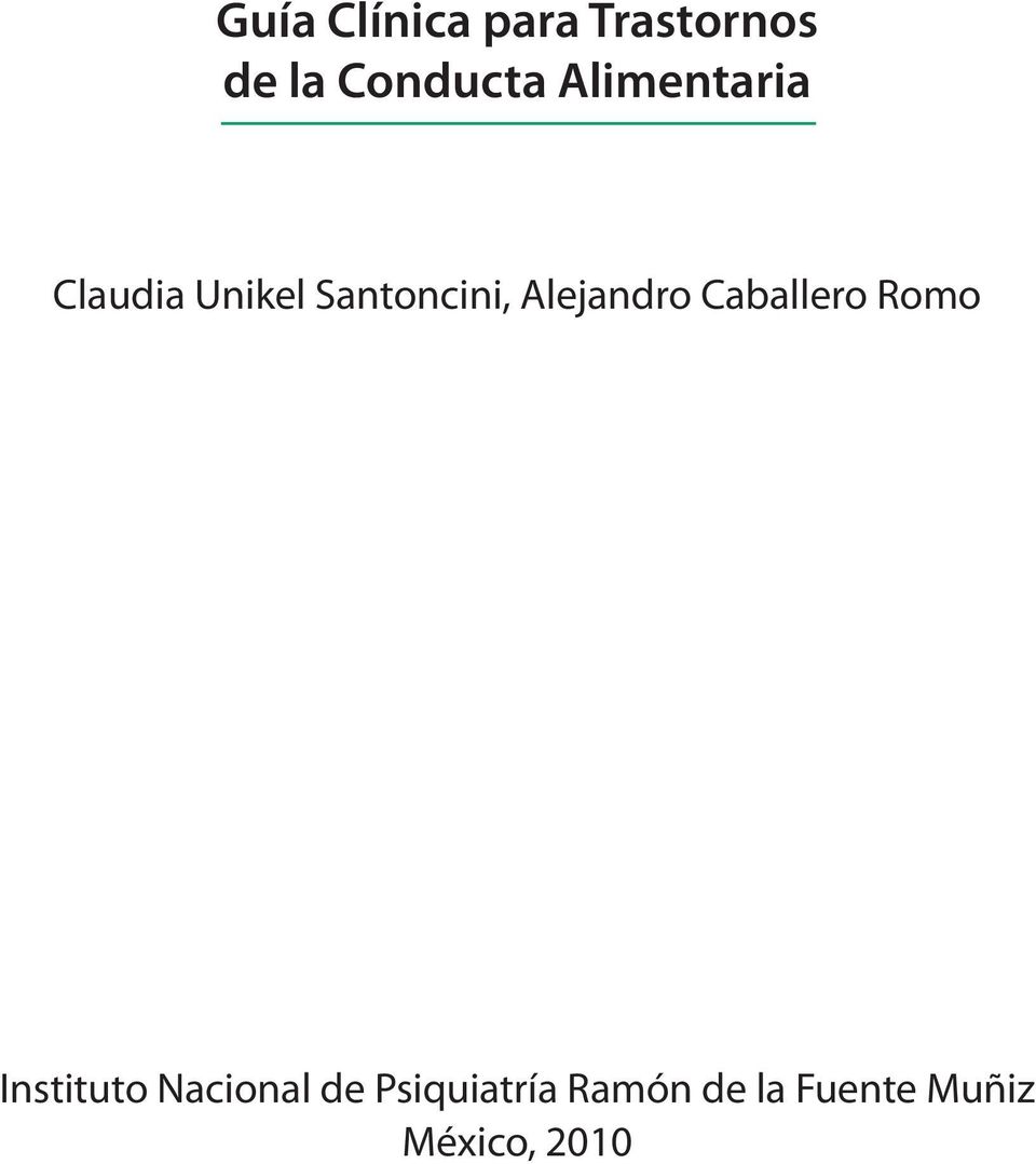 Alejandro Caballero Romo Instituto Nacional