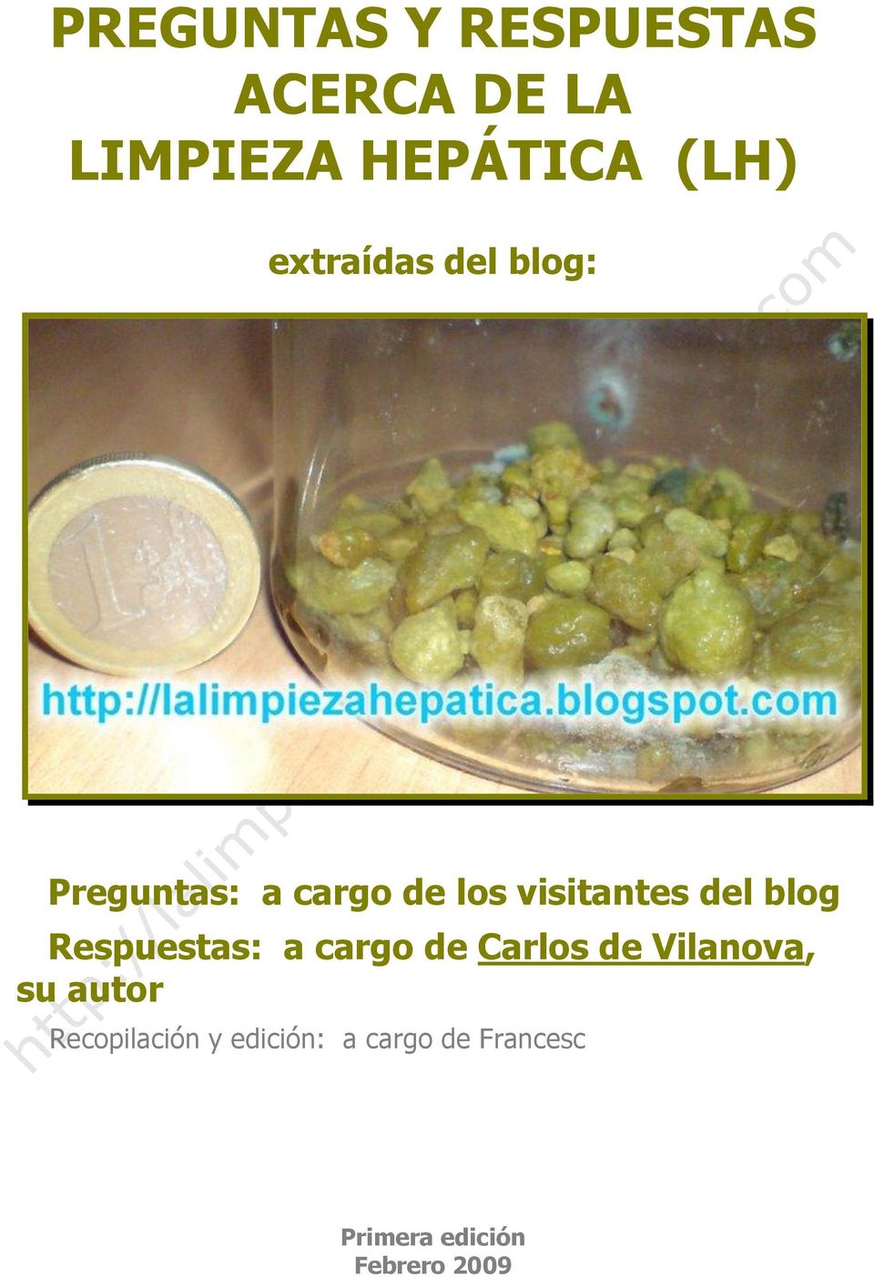 blog Respuestas: a cargo de Carlos de Vilanova, su autor