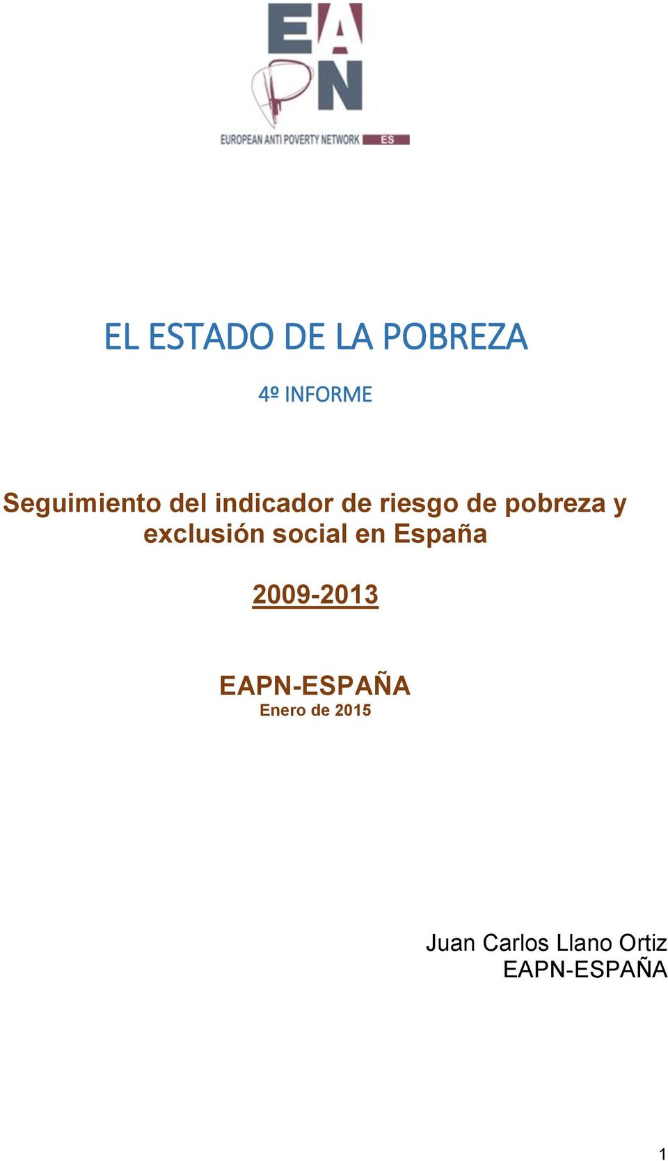 pobreza y exclusión social en España