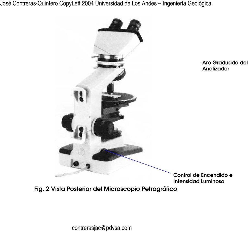Microscopio Petrográfico