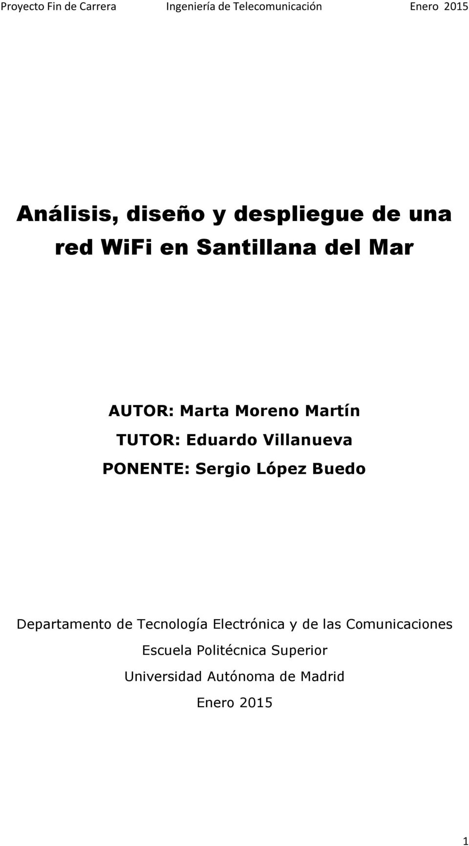 López Buedo Departamento de Tecnología Electrónica y de las