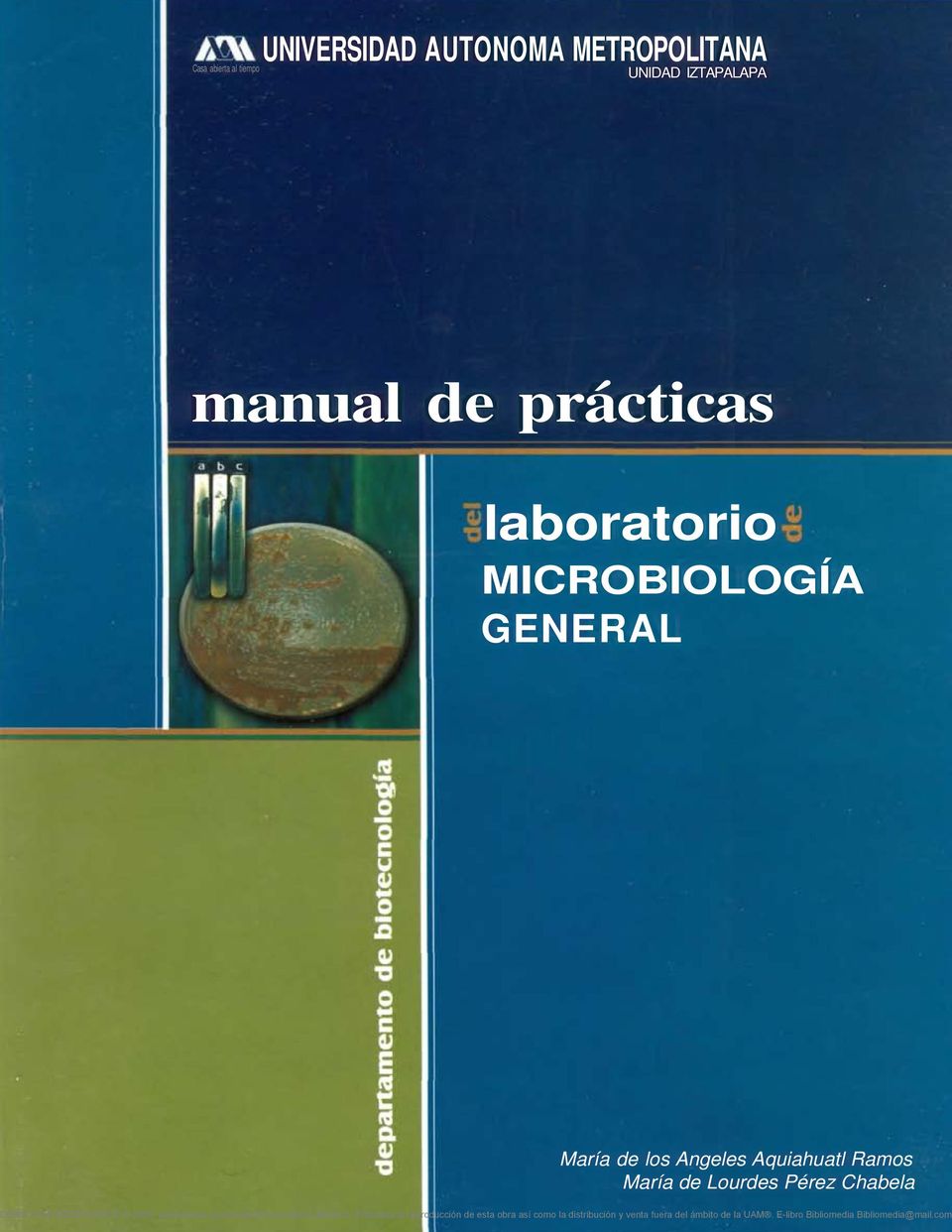 MICROBIOLOGÍA GENERAL María de los Angeles