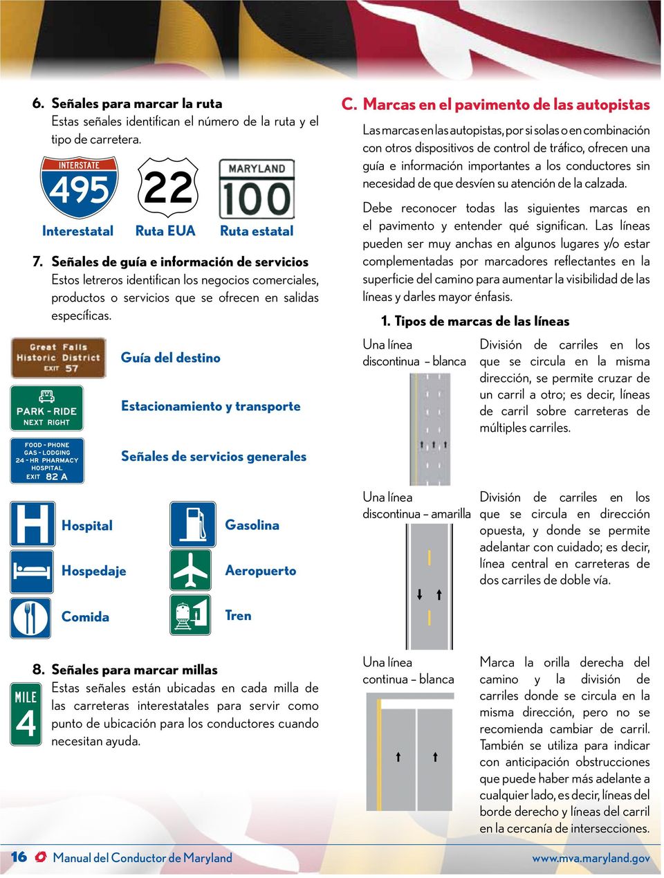 Guía del destino Estacionamiento y transporte C.