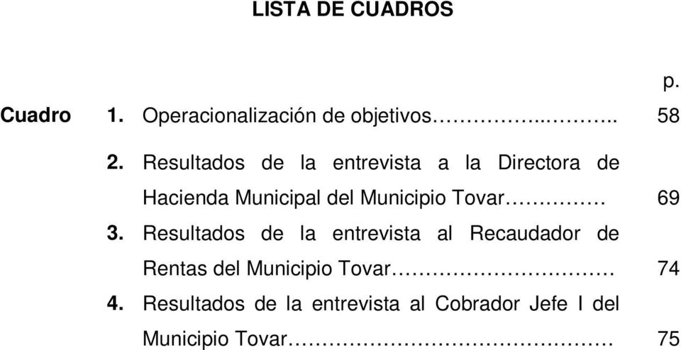 Municipio Tovar 69 3.