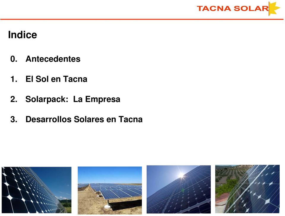 Solarpack: La Empresa 3.