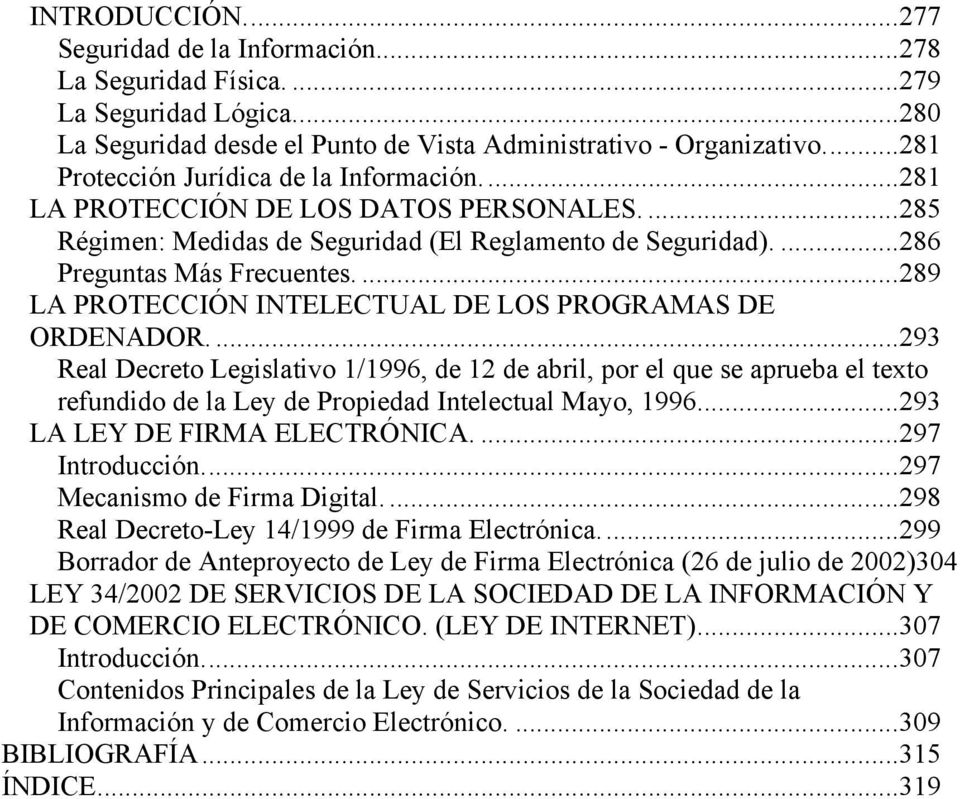 ...289 LA PROTECCIÓN INTELECTUAL DE LOS PROGRAMAS DE ORDENADOR.