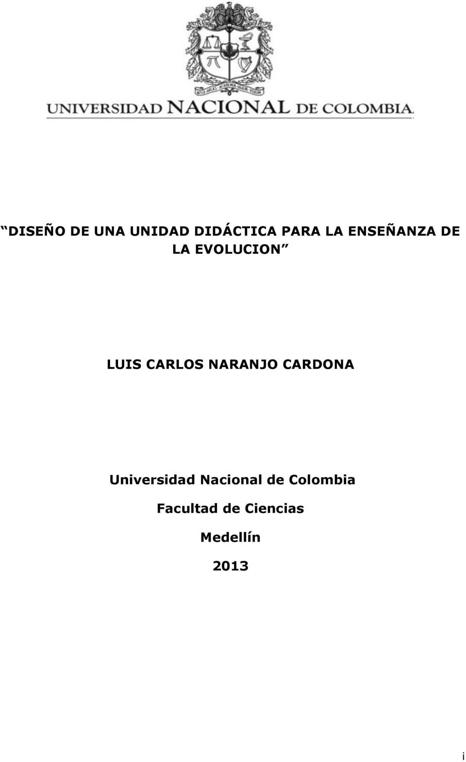 NARANJO CARDONA Universidad Nacional de