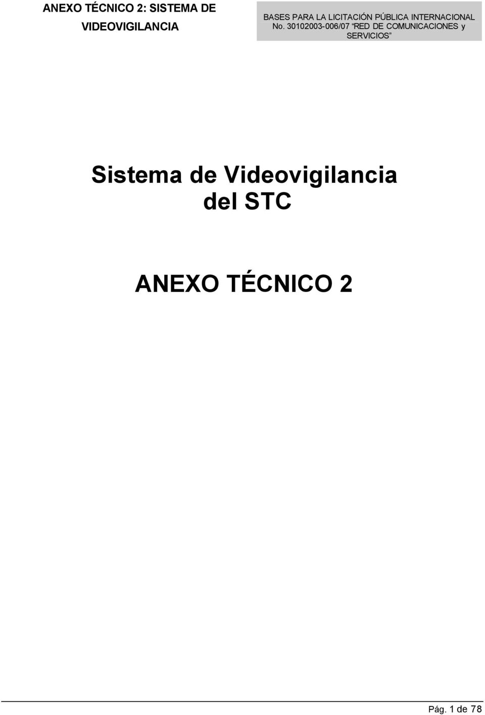 del STC ANEXO
