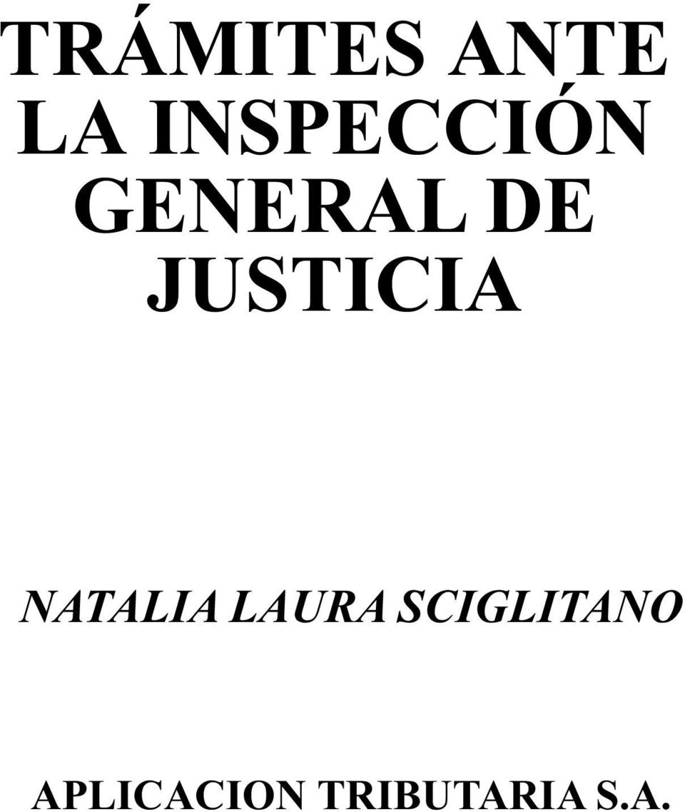 JUSTICIA NATALIA LAURA