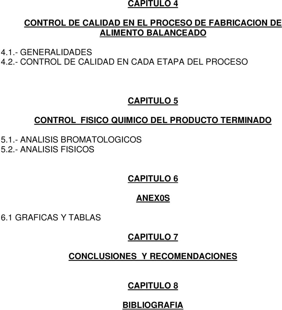 - CONTROL DE CALIDAD EN CADA ETAPA DEL PROCESO CAPITULO 5 CONTROL FISICO QUIMICO DEL