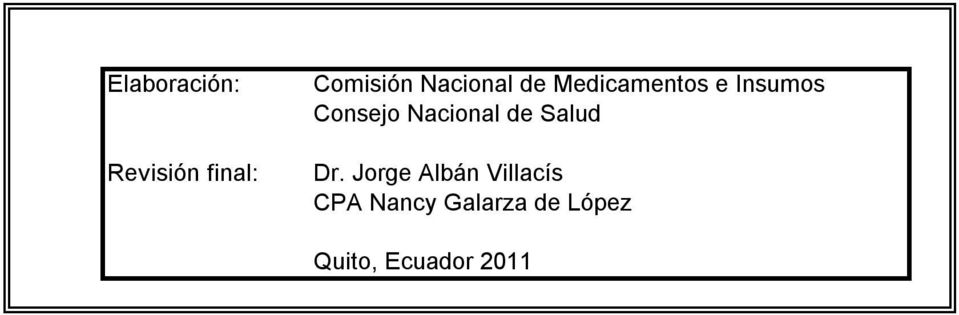 Nacional de Salud Dr.
