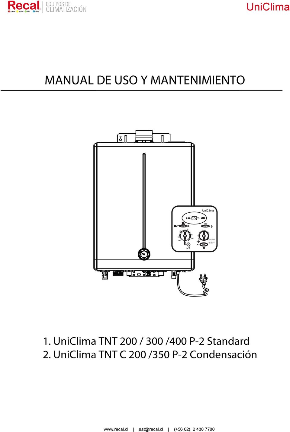 2. UniClima TNT C 200 /350 P 2