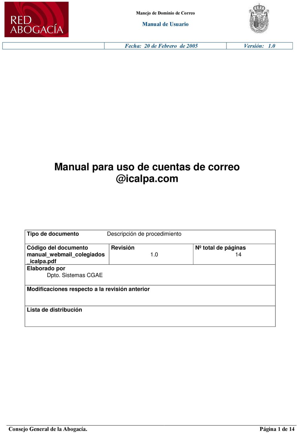 manual_webmail_colegiados _icalpa.pdf Elaborado por Dpto.