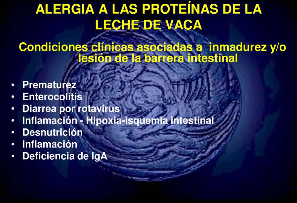 intestinal Prematurez Enterocolitis Diarrea por rotavirus