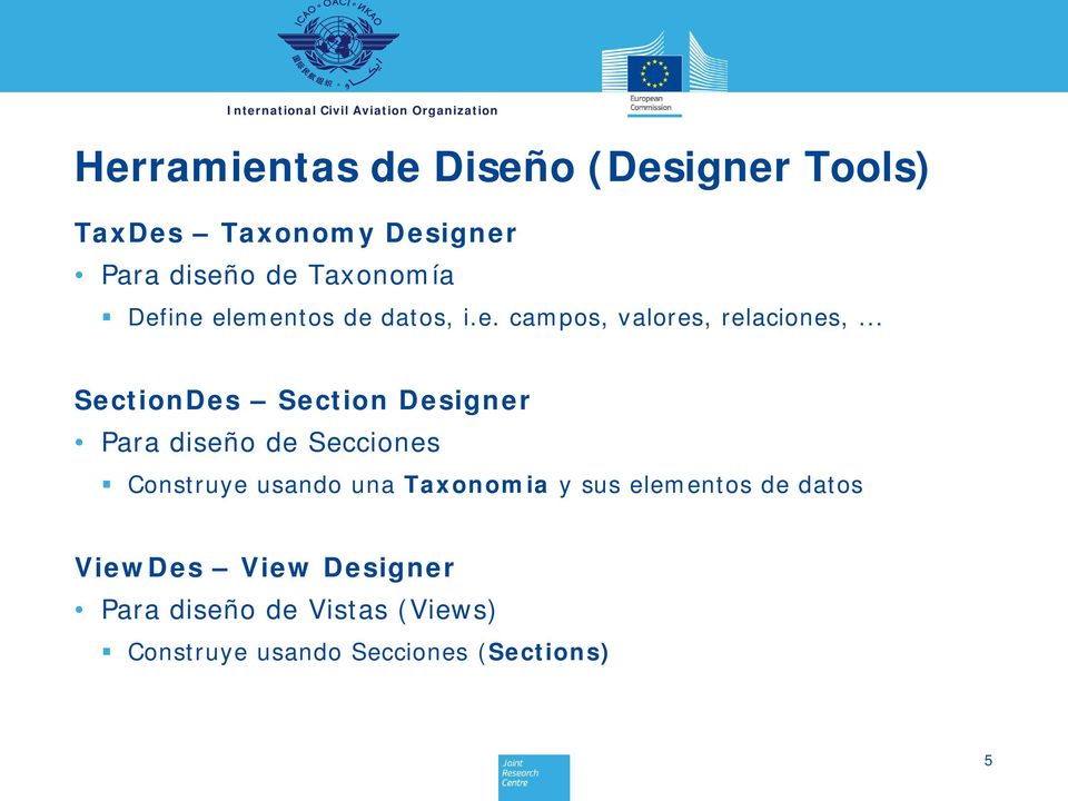 .. SectionDes Section Designer Para diseño de Secciones Construye usando una Taxonomia y