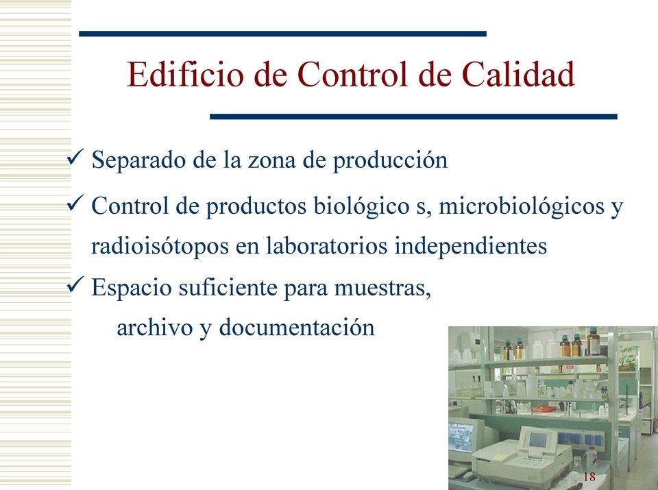 microbiológicos y radioisótopos en laboratorios