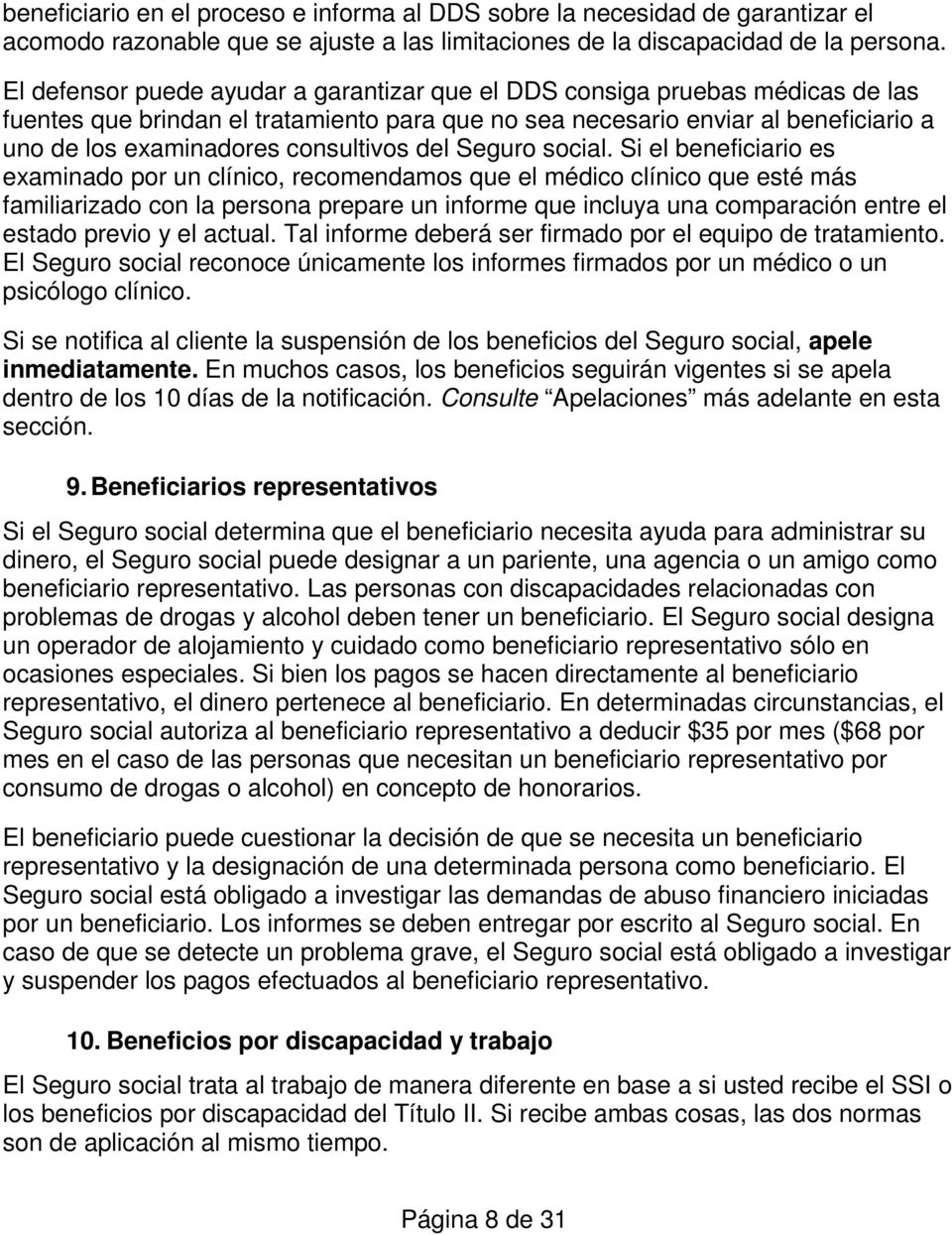 consultivos del Seguro social.