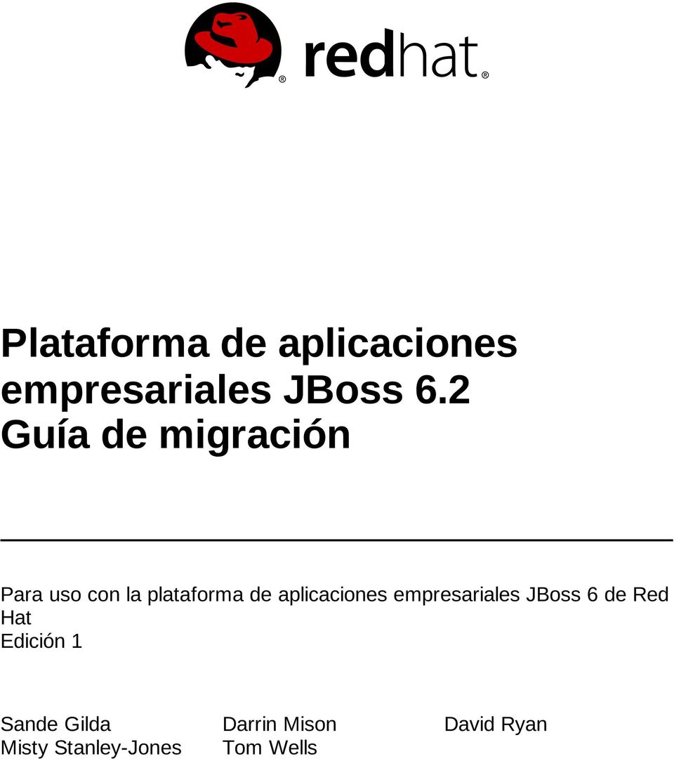 aplicaciones empresariales JBoss 6 de Red Hat Edición