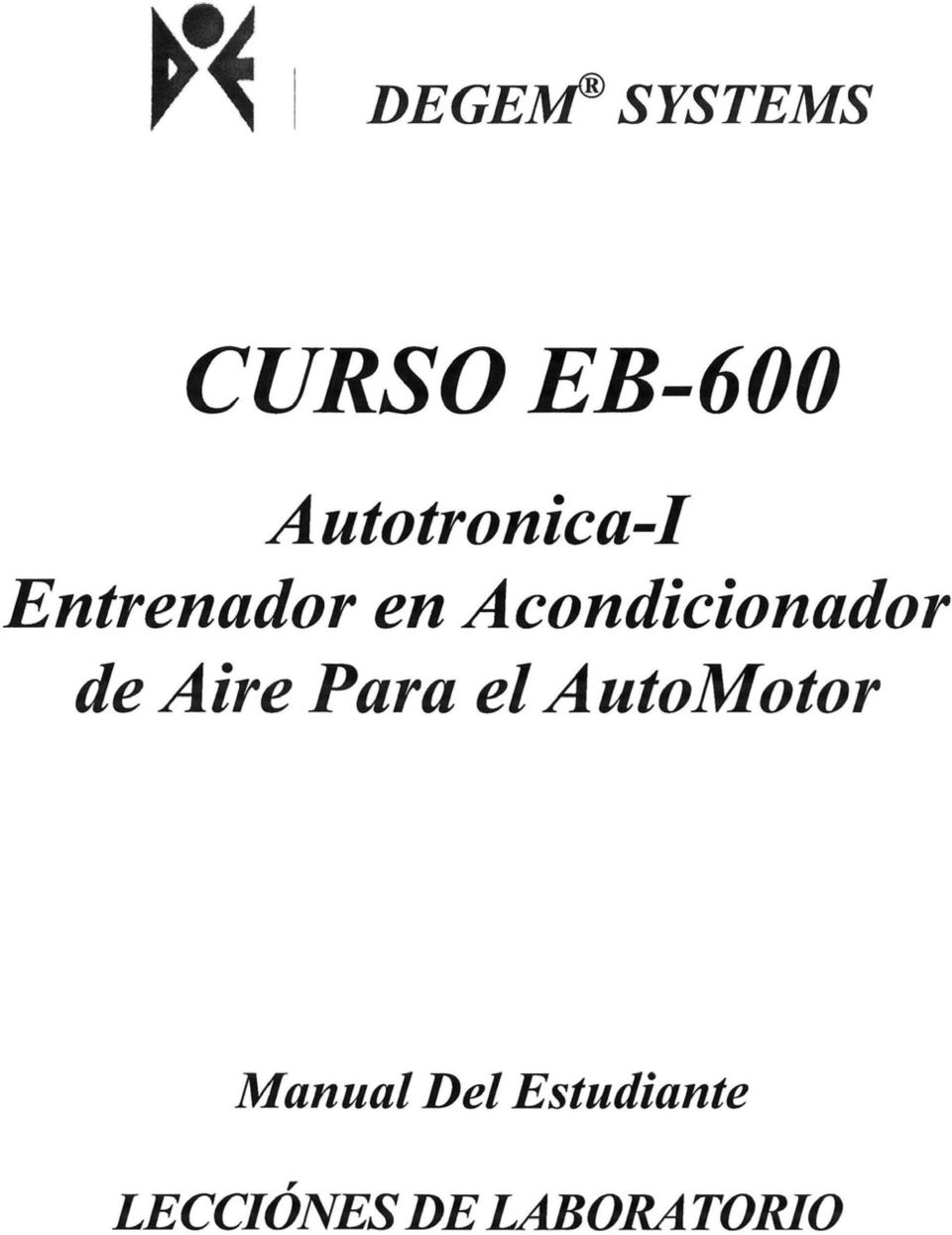 Aire Para el AutoMotor Manual
