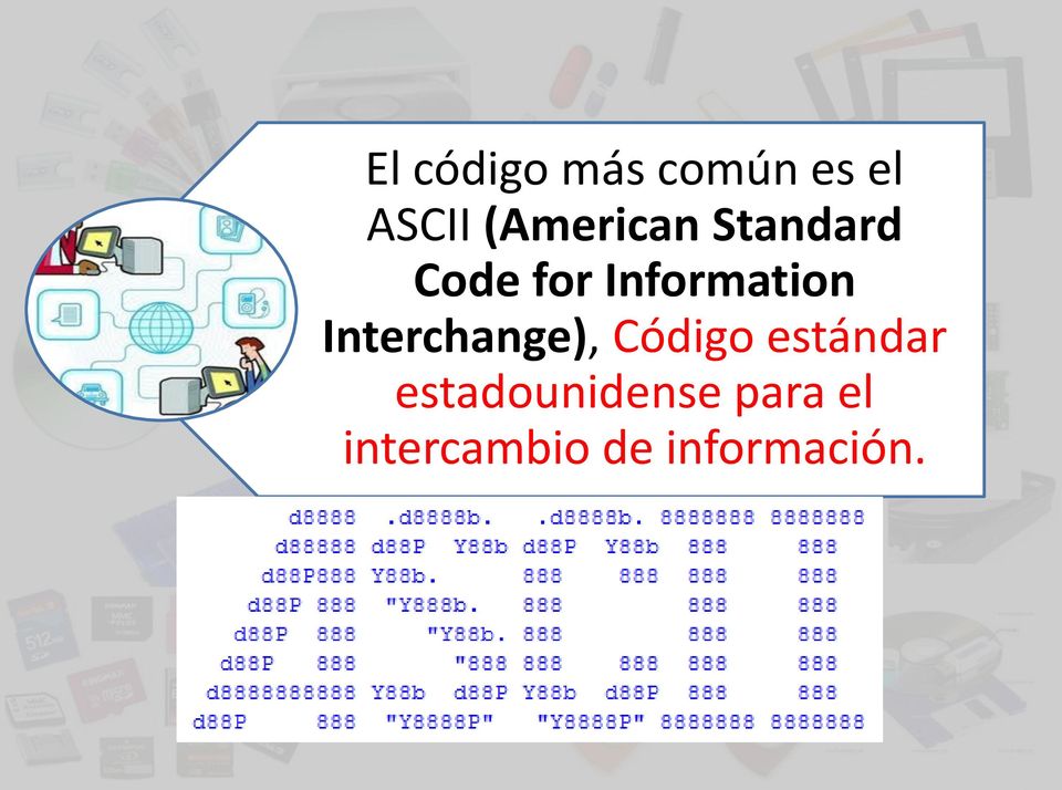 Information Interchange), Código