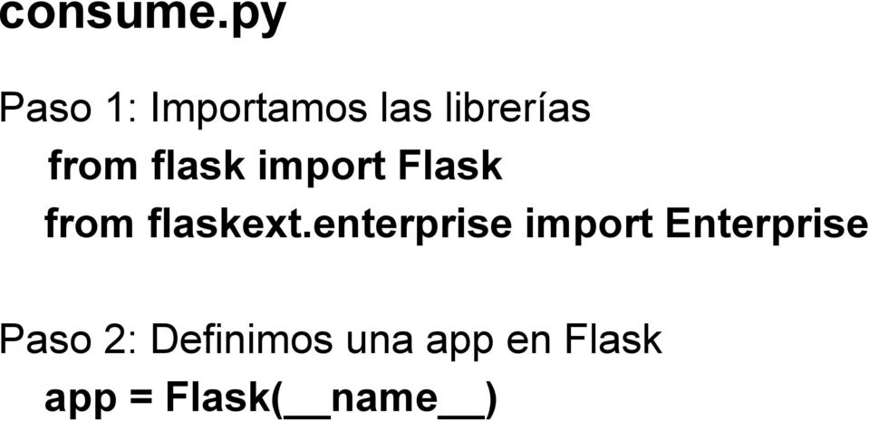 flask import Flask from flaskext.