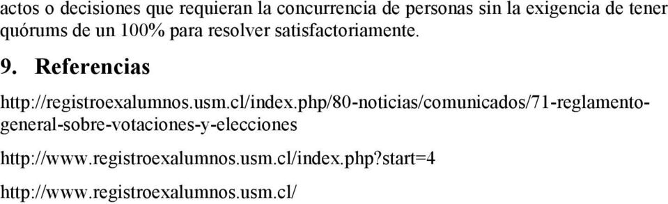 Referencias http://registrexalumns.usm.cl/index.