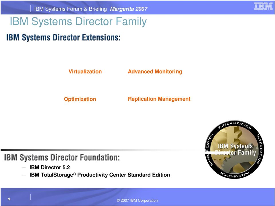 Replication Management IBM Director 5.