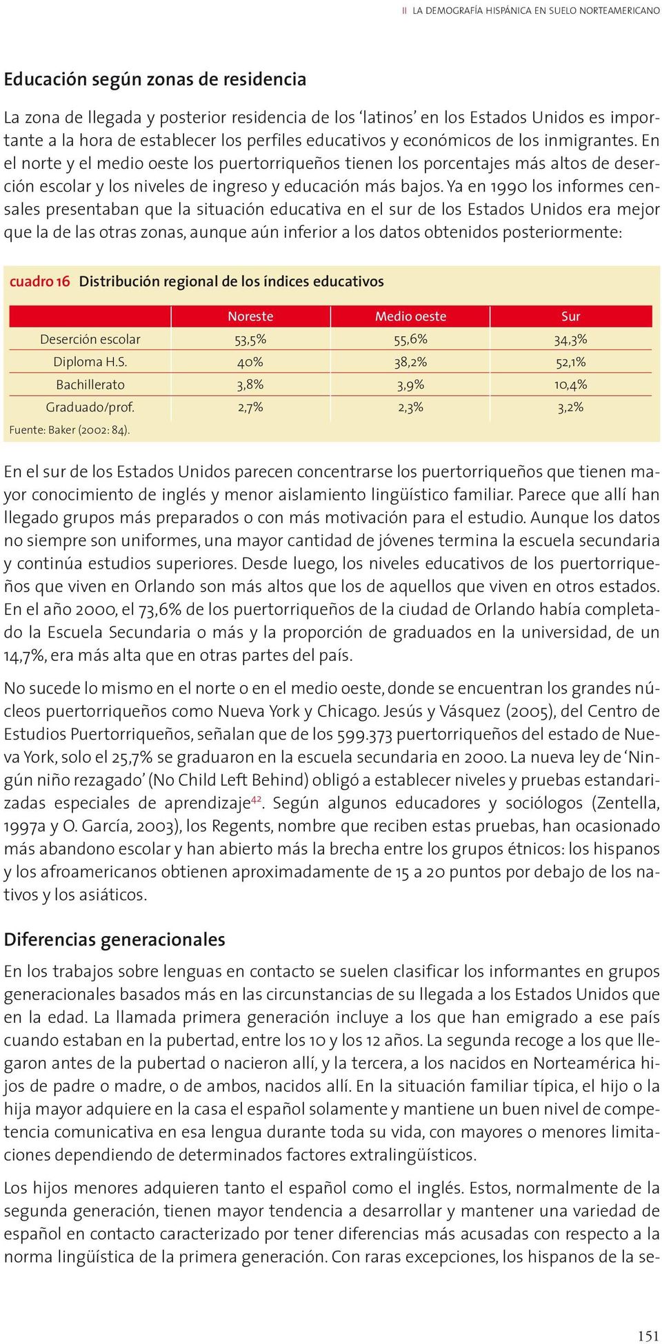 En el norte y el medio oeste los puertorriqueños tienen los porcentajes más altos de deserción escolar y los niveles de ingreso y educación más bajos.