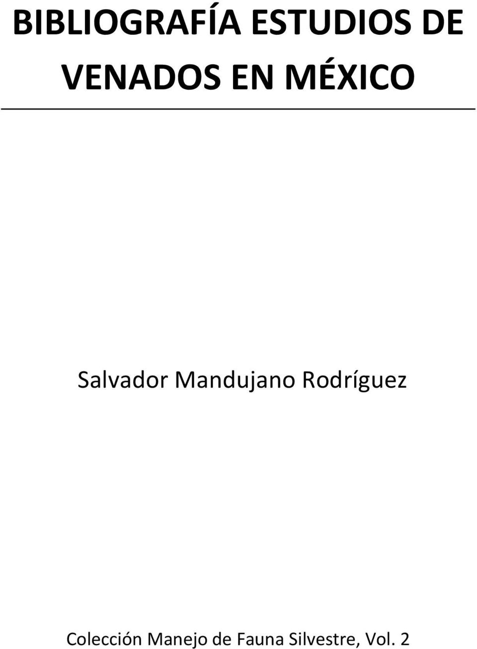 Mandujano Rodríguez