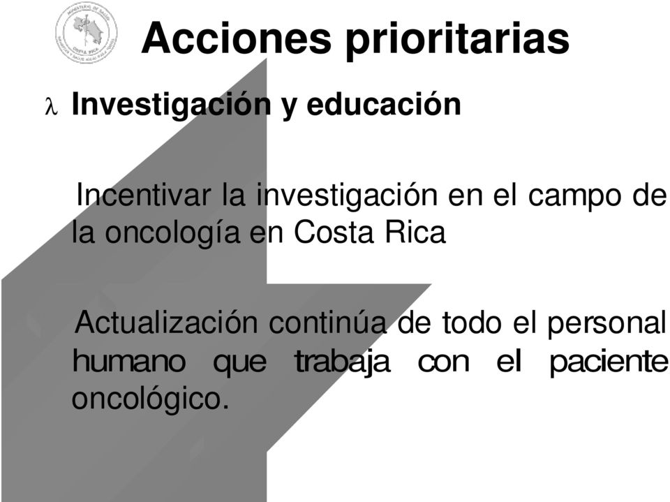 oncología en Costa Rica Actualización continúa de