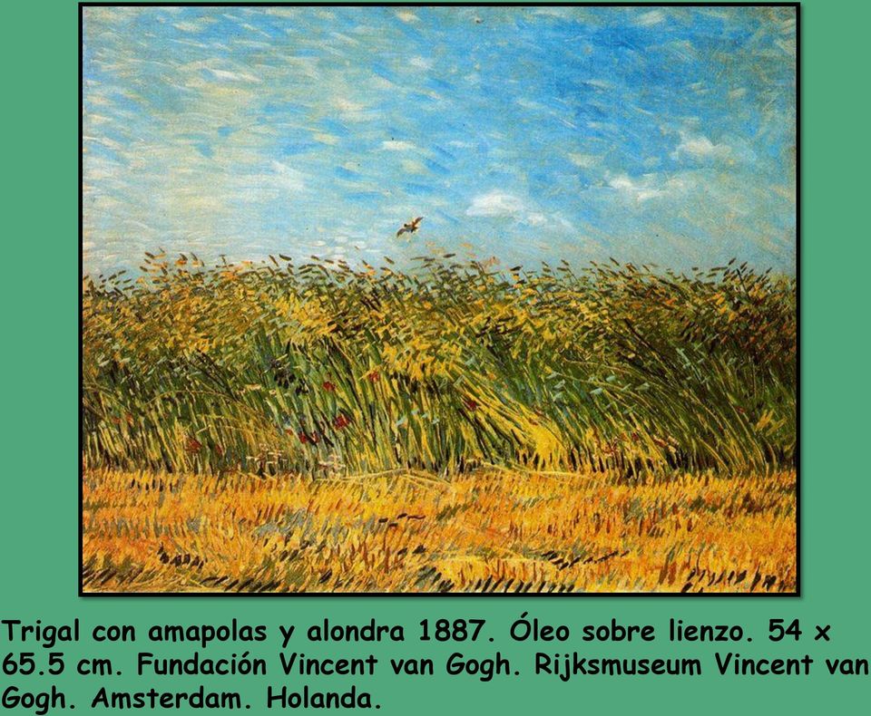 Fundación Vincent van Gogh.