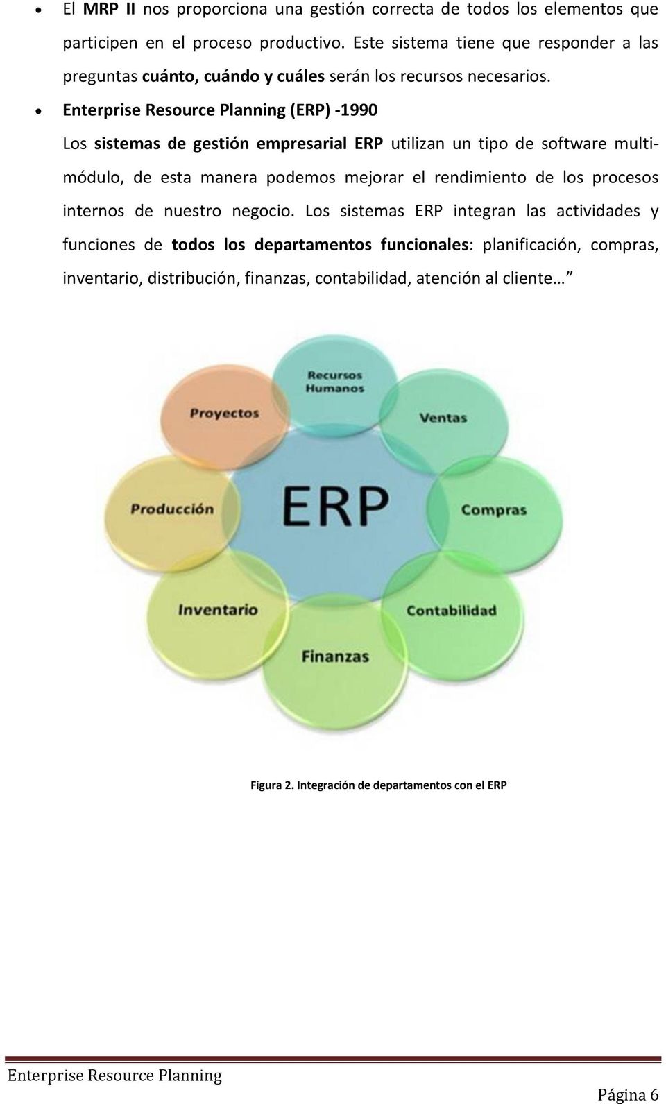 (ERP) -1990 Los sistemas de gestión empresarial ERP utilizan un tipo de software multimódulo, de esta manera podemos mejorar el rendimiento de los procesos