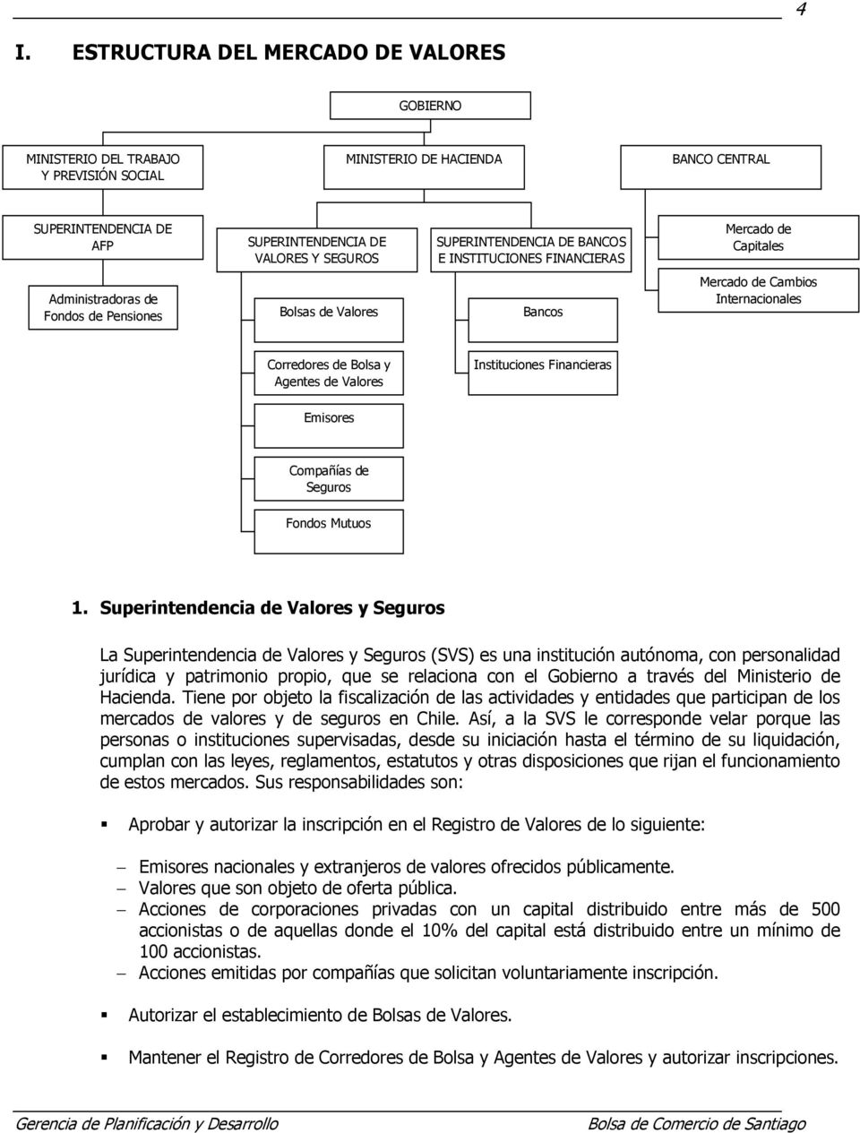 Agentes de Valores Instituciones Financieras Emisores Compañías de Seguros Fondos Mutuos 1.
