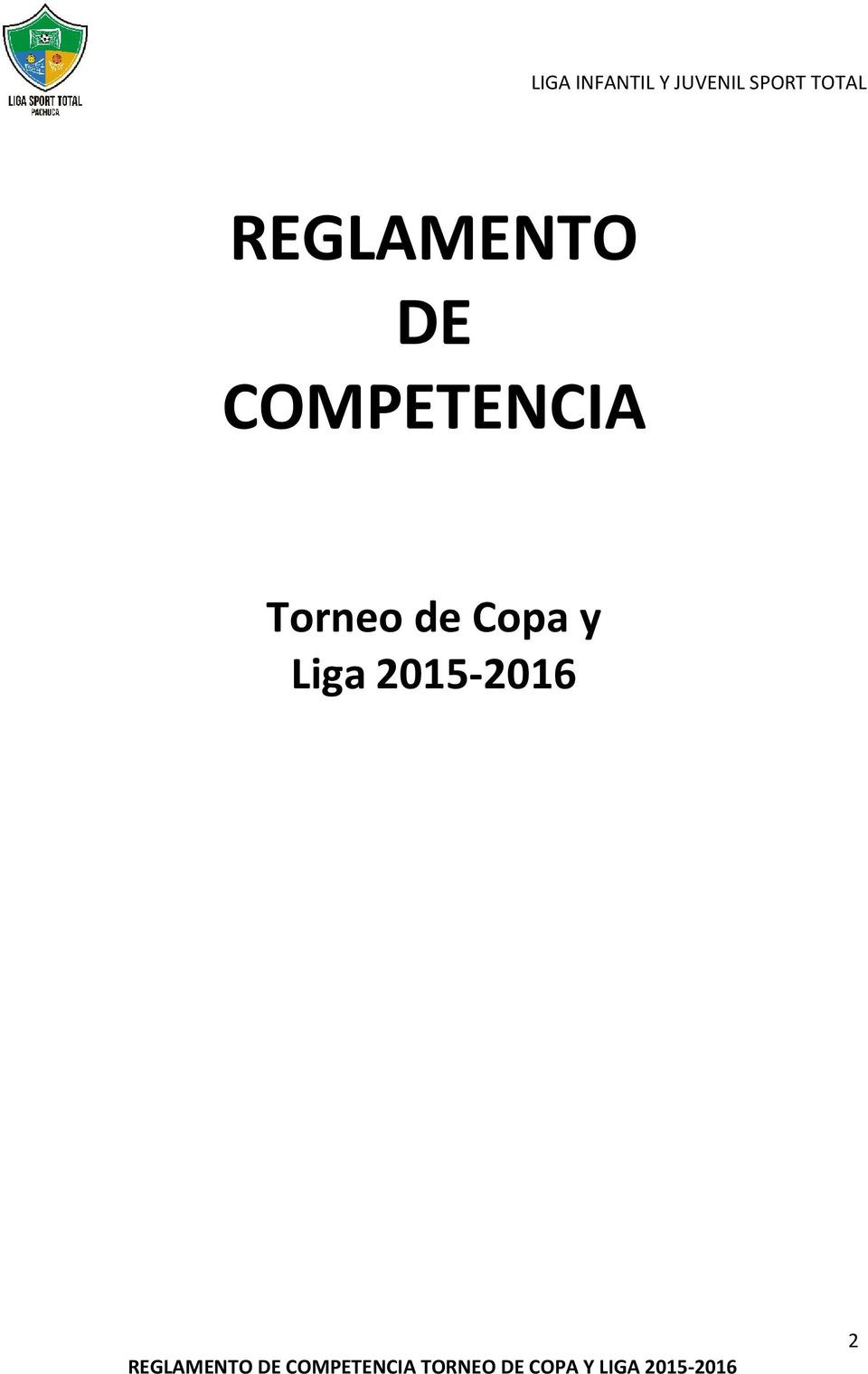 2015-2016  TORNEO DE COPA Y