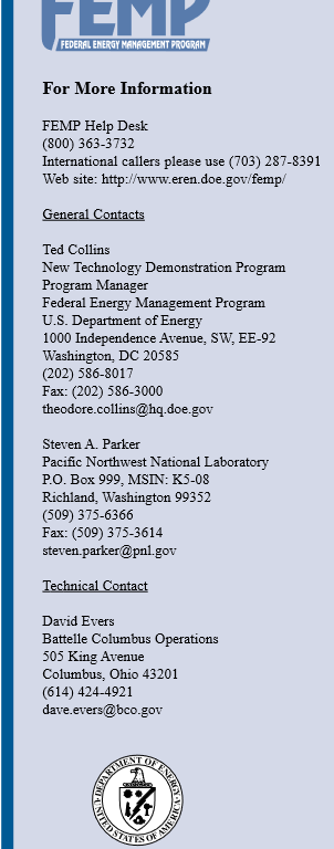 ANTECEDENTES En Enero de 1978 el Departamento de Energía de los Estados Unidos emitió la Alerta Federal No DOE/EE-0162 en la cual reconoce que la tecnología del tratamiento electromagnético, es